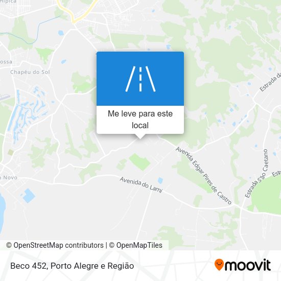 Beco 452 mapa
