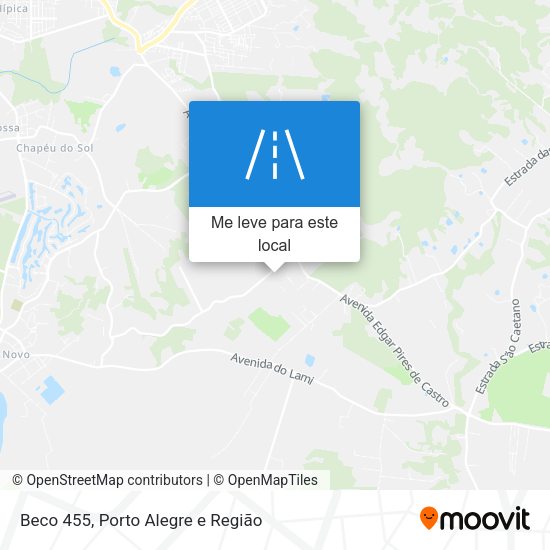 Beco 455 mapa