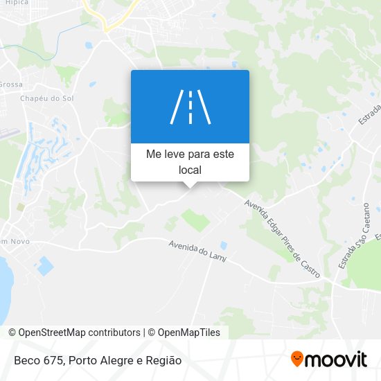 Beco 675 mapa