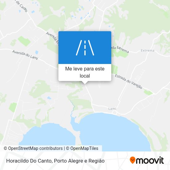 Horacildo Do Canto mapa