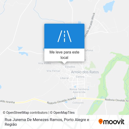 Rua Jurema De Menezes Ramos mapa