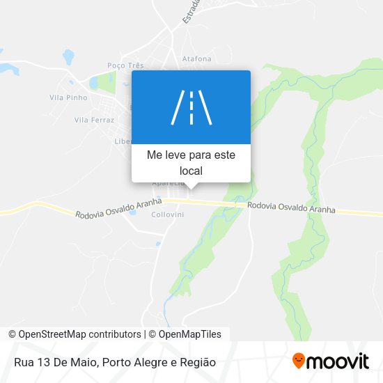 Rua 13 De Maio mapa