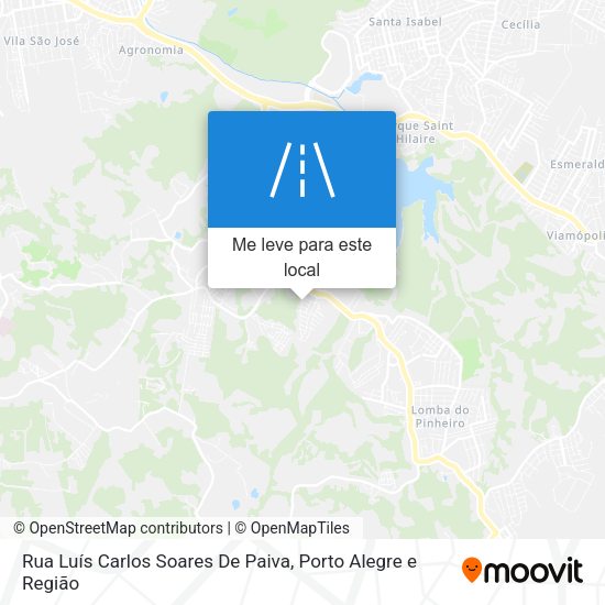 Rua Luís Carlos Soares De Paiva mapa