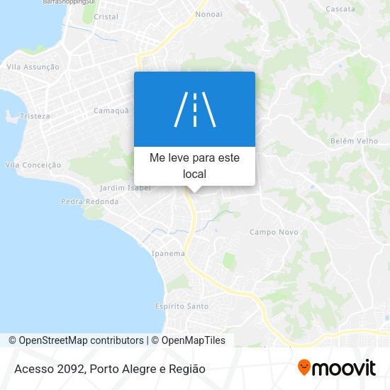 Acesso 2092 mapa