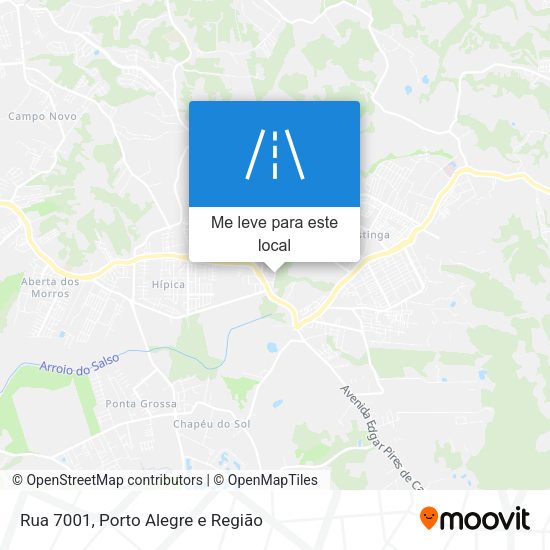 Rua 7001 mapa