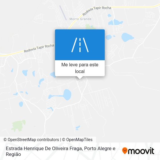 Estrada Henrique De Oliveira Fraga mapa