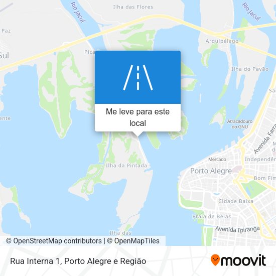 Rua Interna 1 mapa