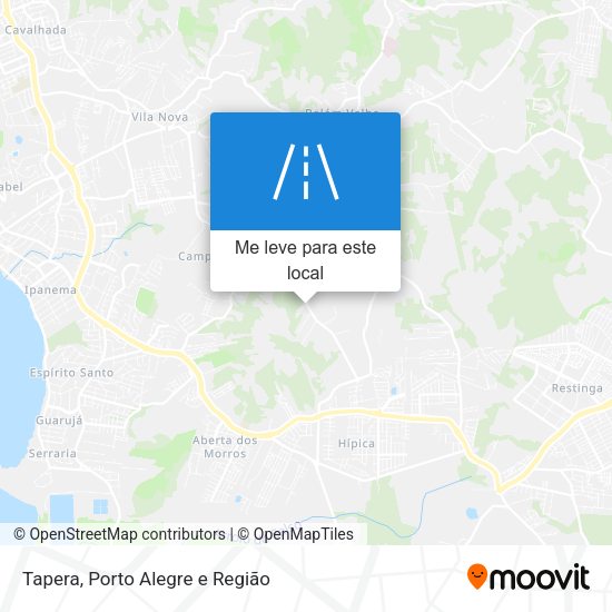 Tapera mapa