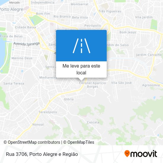 Rua 3706 mapa