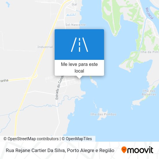 Rua Rejane Cartier Da Silva mapa