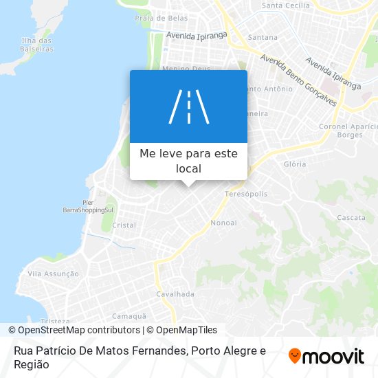 Rua Patrício De Matos Fernandes mapa