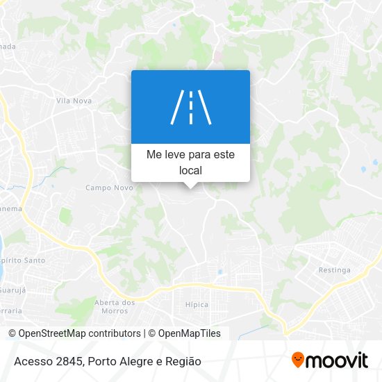 Acesso 2845 mapa