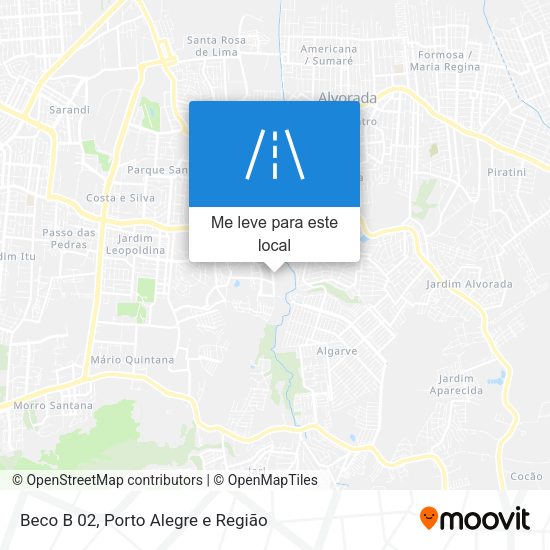 Beco B 02 mapa