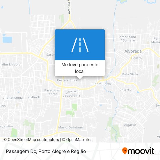 Passagem Dc mapa