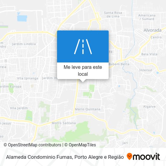 Alameda Condominio Fumas mapa