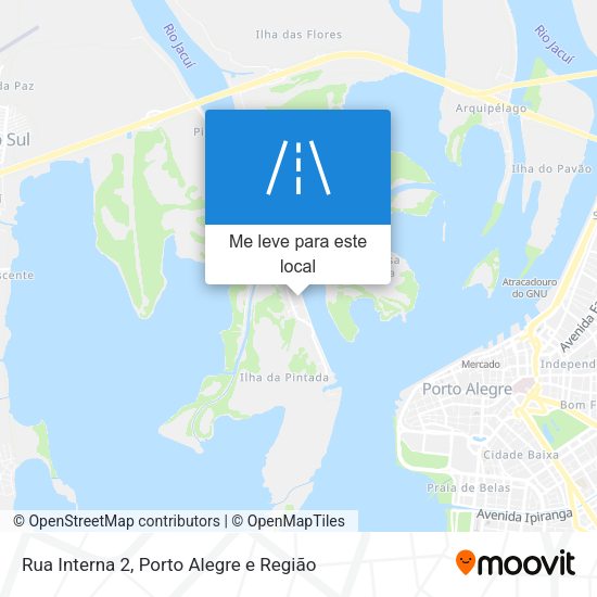 Rua Interna 2 mapa