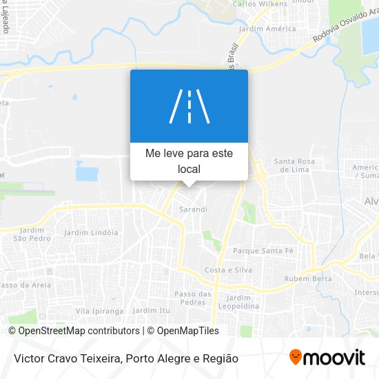 Victor Cravo Teixeira mapa