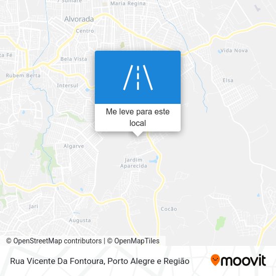 Rua Vicente Da Fontoura mapa