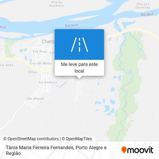 Tânia Maria Ferreira Fernandes mapa