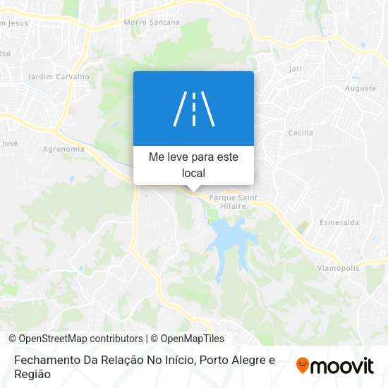 Fechamento Da Relação No Início mapa