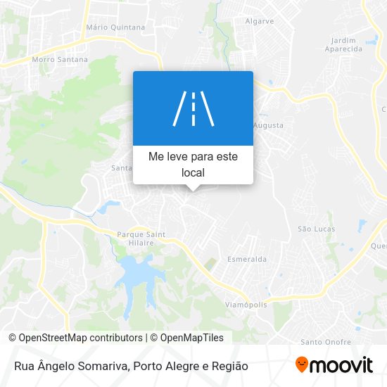 Rua Ângelo Somariva mapa