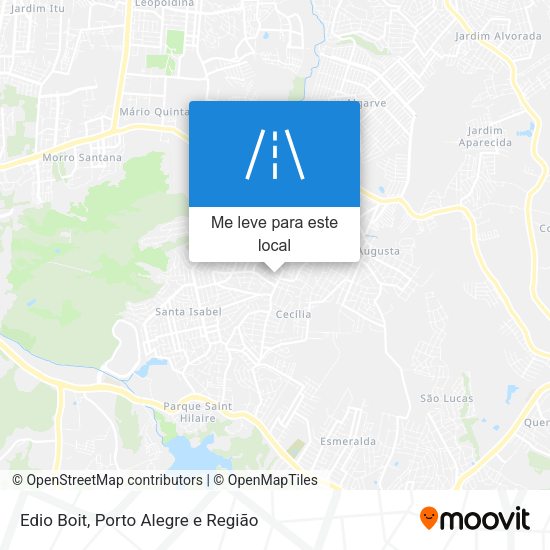 Edio Boit mapa
