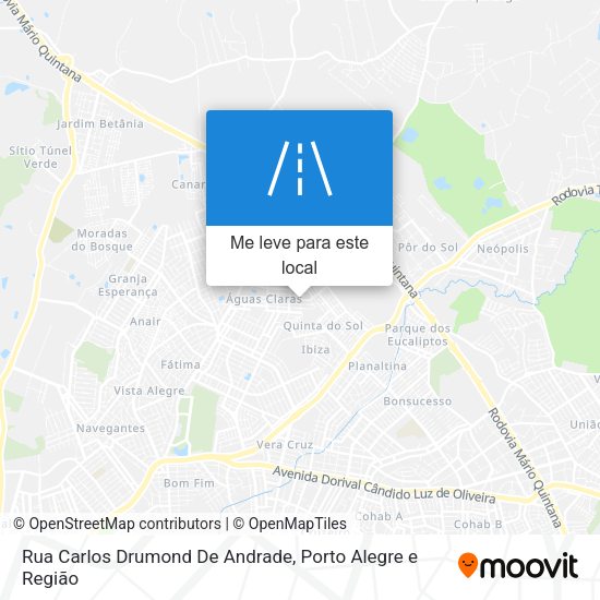 Rua Carlos Drumond De Andrade mapa