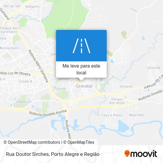 Rua Doutor Sirches mapa