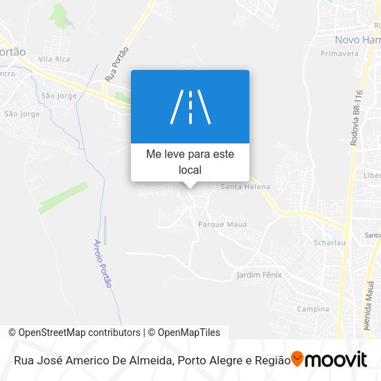 Rua José Americo De Almeida mapa