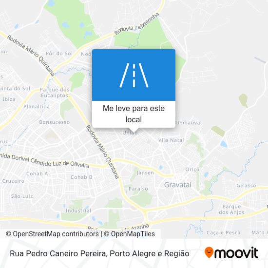 Rua Pedro Caneiro Pereira mapa