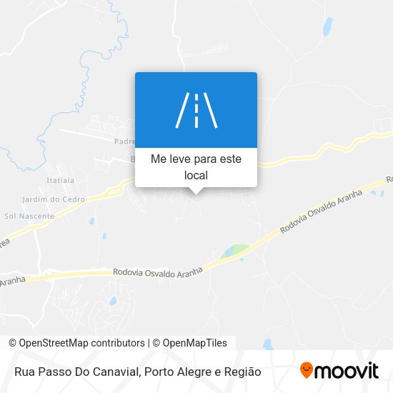 Rua Passo Do Canavial mapa