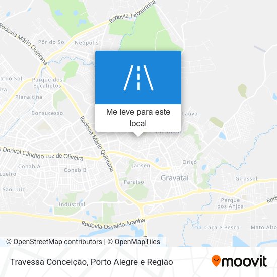 Travessa Conceição mapa