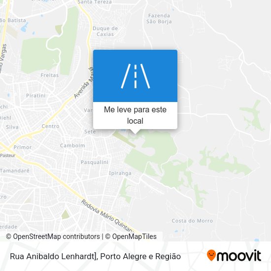 Rua Anibaldo Lenhardt] mapa