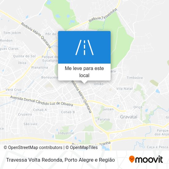 Travessa Volta Redonda mapa