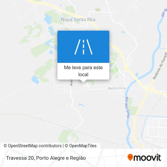 Travessa 20 mapa