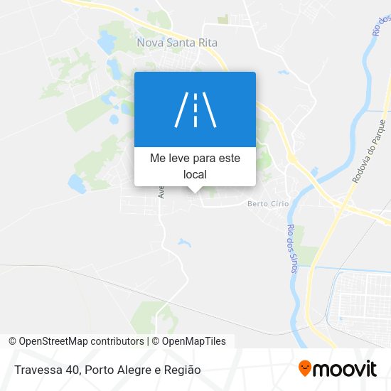 Travessa 40 mapa