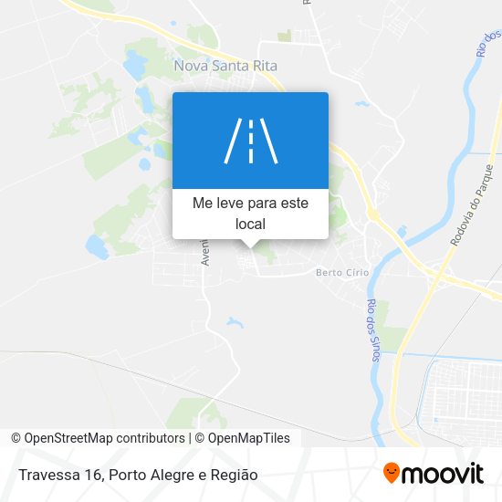 Travessa 16 mapa