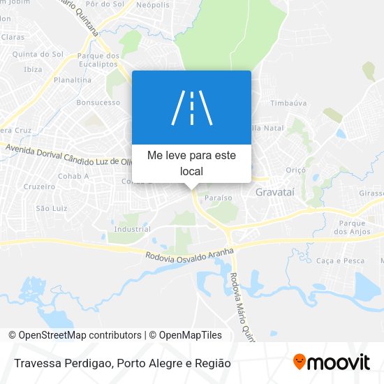 Travessa Perdigao mapa