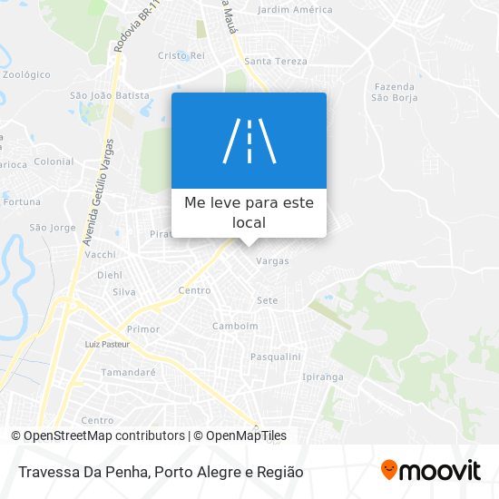 Travessa Da Penha mapa