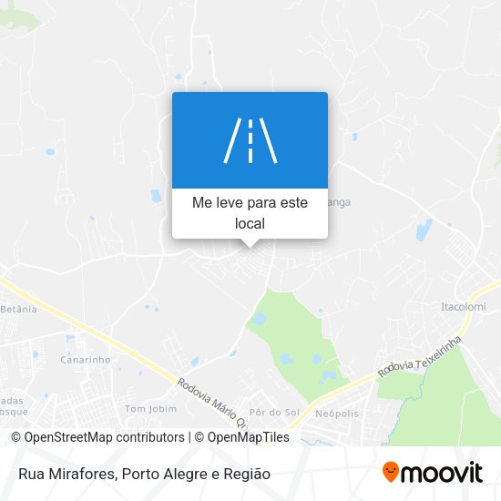 Rua Mirafores mapa