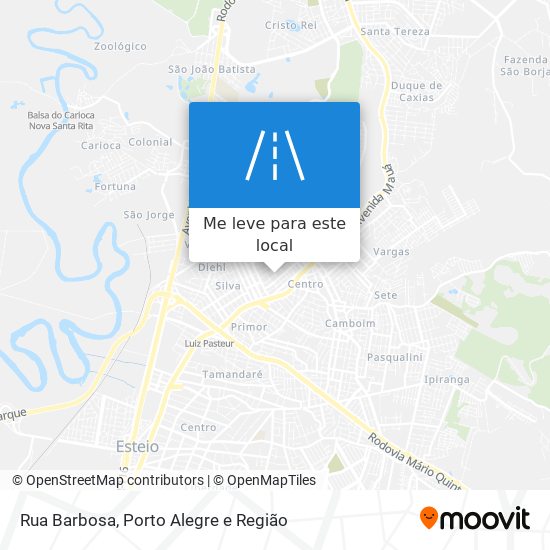 Rua Barbosa mapa