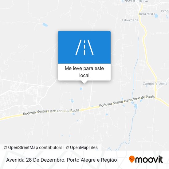 Avenida 28 De Dezembro mapa