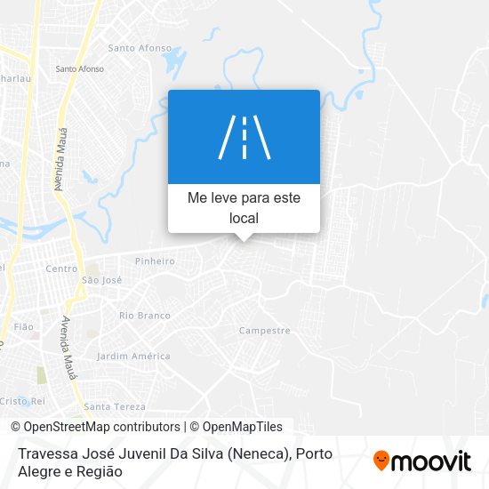 Travessa José Juvenil Da Silva (Neneca) mapa