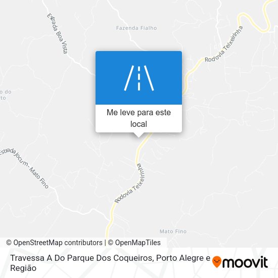 Travessa A Do Parque Dos Coqueiros mapa