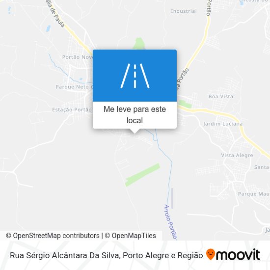 Rua Sérgio Alcântara Da Silva mapa