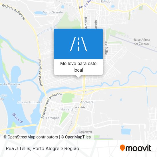 Rua J Tellis mapa