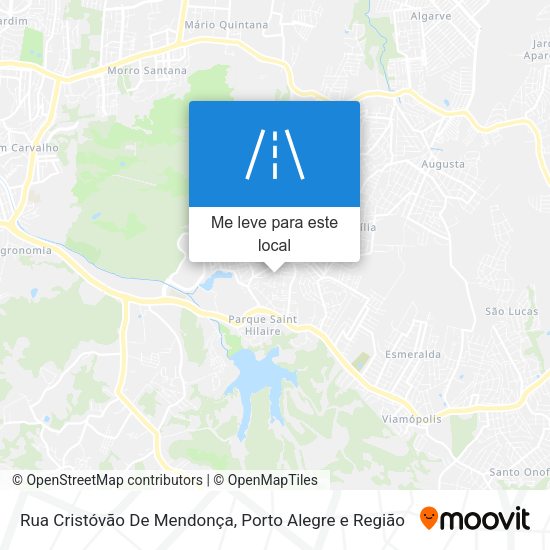 Rua Cristóvão De Mendonça mapa