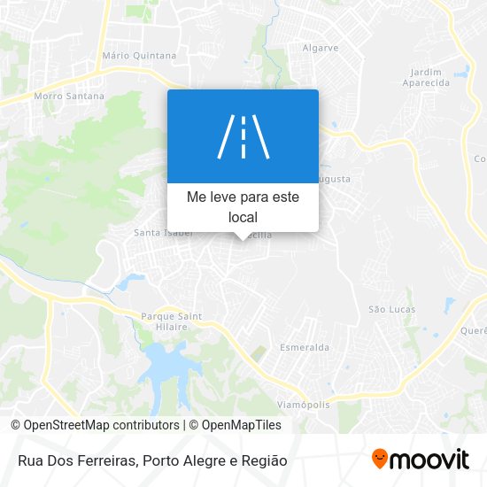 Rua Dos Ferreiras mapa