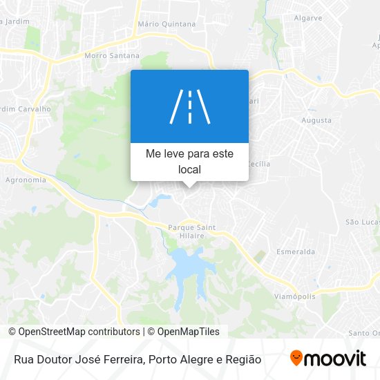 Rua Doutor José Ferreira mapa