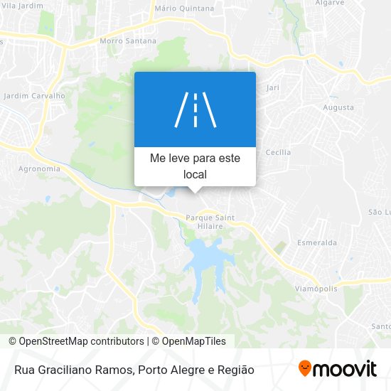 Rua Graciliano Ramos mapa